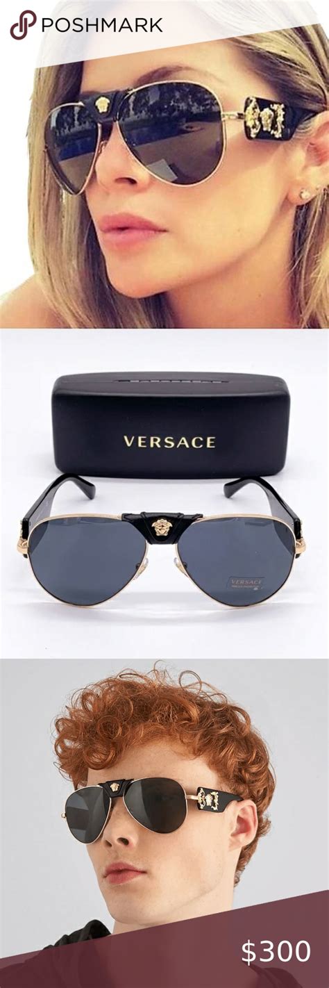 versace sunglasses mod 2150 q|Versace VE2150Q Aviator Sunglasses For Men For Women.